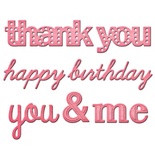 Ножи от Spellbinders - Celebration