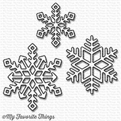 Лезвие My Favorite Things - Die-namics Let It Snowflake Too