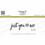 Акриловий штамп Lesia Zgharda Just you and me ТА 182