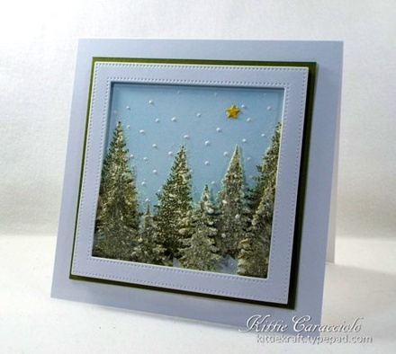 Штамп от Impression Obsession - Sm. Fir Tree