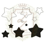 Набор акриловых штампов Lesia Zgharda N057 ЗВЕЗДОЧКИ