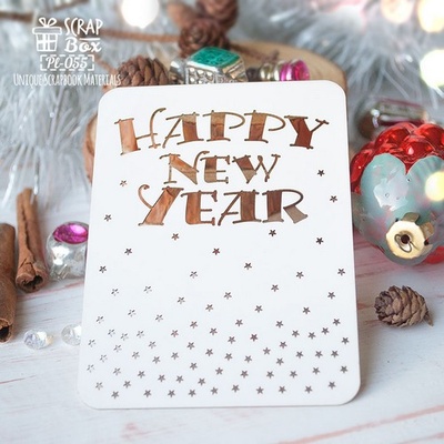 Чипборд ScrapBox - Карточка Project Life PL - 055