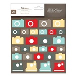 Набір наліпок з чіпборду Studio Calico - Snippets Chipboard Stickers - Cameras