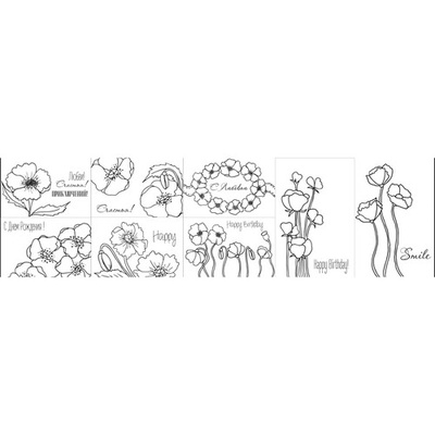 Набір листівок для розмальовування маркерами Макі, ТМ Фабрика Декору