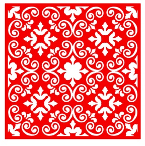 Трафарет - Фон5, 18*18см