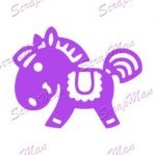 Нож для вырубки от ScrapMan - Little Pony (Маленькая лошадка)