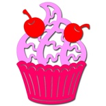 Ніж для вирубки Crafty Ann Cupcake