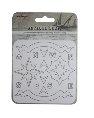 Набір вирубок з чіпборду №2 від ScrapBerryʼs - Лавка старовини, 10x10смі