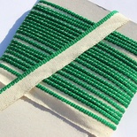 Каптал, з зеленим краєм, ширина 12 мм, довжина 50 см