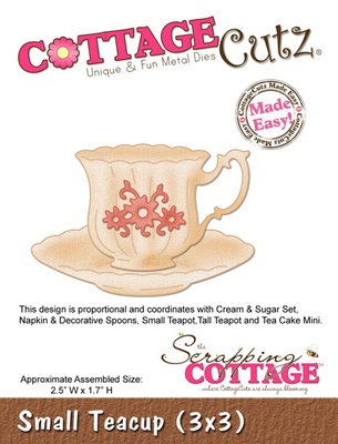 Ніж для вирубки CottageCutz - Small Teacup, 7,5x7,5см