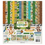 Набор бумаги от Echo Park - Jungle Safari, 30х30, 12+2 листов
