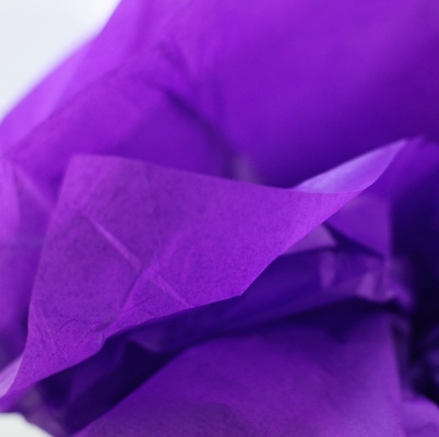 Папиросная бумага тишью 50х70 см  (слож.12,5 х 19см), цвет: фиолетовый, 10 листов