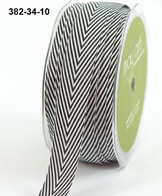 Стрічка Twill and Stripes, NAVY, колір синій/білий, ширина 1,9 см, довжина 90 см