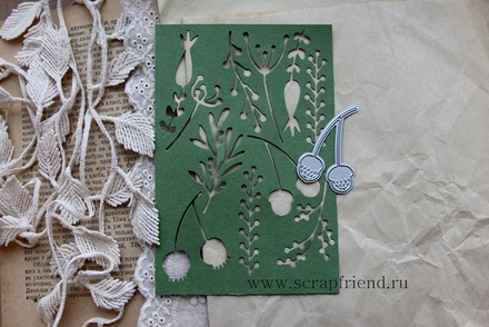 Набір ножів для вирубки від Scrapfriend - Ліна - Друга версія, 12 штук