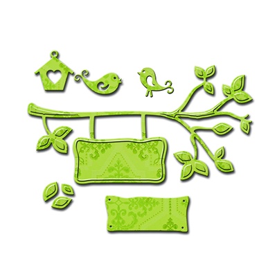 Ножі від Spellbinders — Out on a Limb