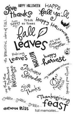 Натирки Melissa Frances - Autmumn Splendor Transfer