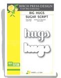 Ножі від Birch Press Design - Big hugs sugar script