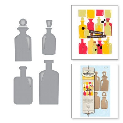 Ножи от Spellbinders - Bottles - Бутылки