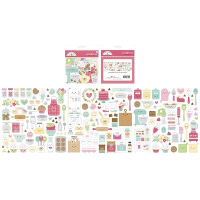 Набір висічок Doodlebug Odds & Ends Die Cuts - Made With Love