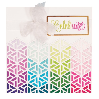 Ніж для вирубки від Spellbinders - Trapezoid Motif