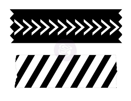 ЦІНУ ЗНИЖЕНО! Набір гумових штампів від Prima - Washi Tape Rubber Stamp #2