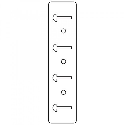 Ніж для вирубки від Sizzix - Movers & Shapers Die - Book Binding