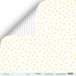 Аркуш двостороннього паперу для скрапбукінгу від Scrapmir - Stars — колекція «Smile Baby», 30x30 см