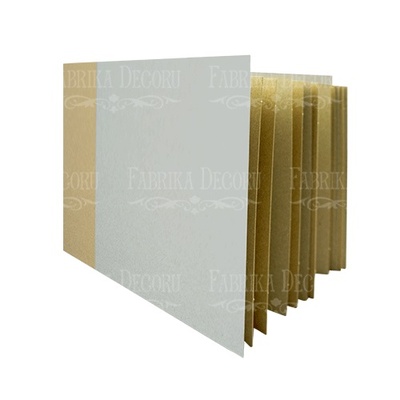 Заготовка для альбому 15х20 см крафт, 10 аркушів, ТМ Фабрика Декору