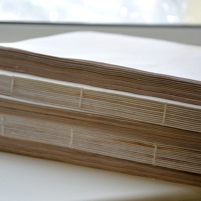 Блок для блокнота А6, зістарений папір, 40 аркушів