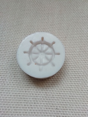 Силіконова форма (молд) - Штурвал, 26 мм