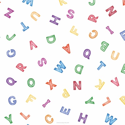 Набір паперу від Євгенія Курдібановська ТМ - "School" 20x20см