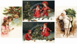 Двусторонний лист с картинками от Galeria Papieru, 5х30см, Дети 4, 1 шт.