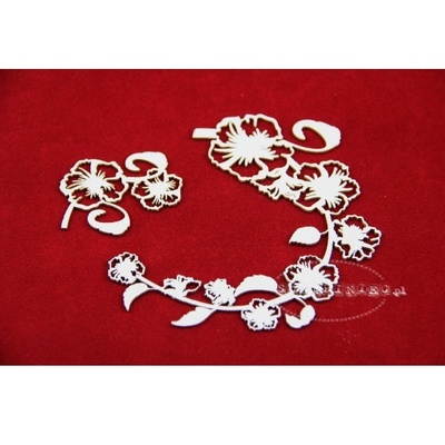 Чипборд Scrapiniec - Маки