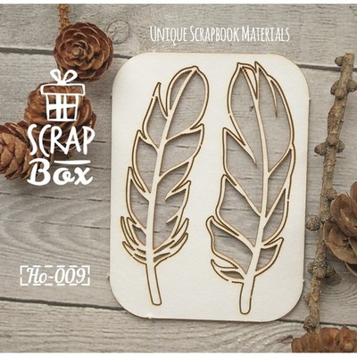 Чипборд ScrapBox - Набір Птахів (№4)