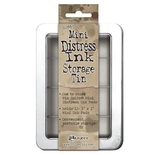 Коробка для зберігання міні-дистресс-чорнил Ranger - Distress Minis Storage Tin