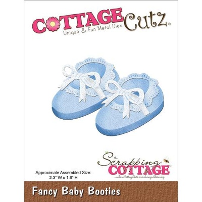 Ніж для вирубки CottageCutz - Fancy Baby Booties