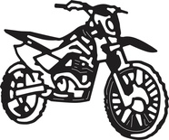 Ножі від Cheery Lynn Designs -Dirt Bike