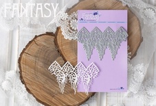 Ніж для вирубки Fantasy «Мереживо дранка М» розмір: 9,3*6 см