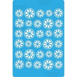 Трафарет - Фабрика Декора - Апельсиновый рай, 15смх20см