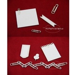 Чипборд Scrapiniec - Канцелярський набір, 14 штук
