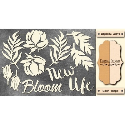 Набір чіпбордів ТМ Фабрика Декору FDCH-174, колір молочний, крафт