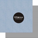 Лист скрапбумаги SODAlicious - Lazy Days - day five day six, двусторонний, 30х30 см