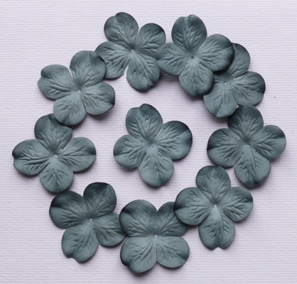 Гортензия, цвет Cadet Blue, 50 мм, 10 шт
