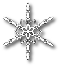 Ніж для вирубки - Crystal Snowflake від Memory Box, 1 шт.