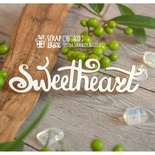 Чипборд ScrapBox — напис Sweetheart Hi-303