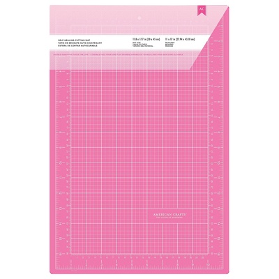 Самовостанавливающийся двусторонний коврик для резки от American Crafts, 27х43 см