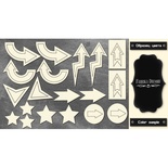 Набір чіпбордів ТМ Фабрика Декору FDCH-176 - 1, колір чорний