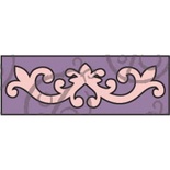 Чипборд від Бумага Марака - Вензель №1.