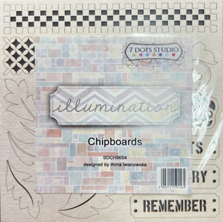 Чапборд від 7 Dots Studio - Illumination - Chipboards
