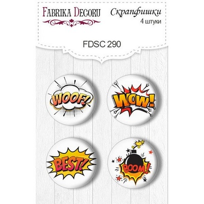 Набір фішок Cool Teens, TM Fabrika Decoru з 4 шт. №290